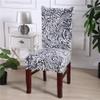 Odot Stretch Chair Covers, 1/4/6/10-Piece Set, Floral, 1 Piece view 1