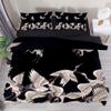 Eslifey Japanese White Cranes 3-Piece Duvet Cover Set, Soft, 150 x 200 cm view 2