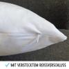 OWLBOOK Floral Wreath Pillow with Letter Y and Filling view 4