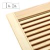 ben+camilla.com 4-Pack Louvered Doors, 140.6 x 39.4 cm, Untreated Natural Pine view 3
