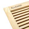 ben+camilla.com 4-Pack Louvered Doors, 140.6 x 39.4 cm, Untreated Natural Pine view 4