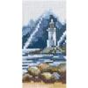 RTO EH368 Lighthouse Cross-Stitch Kit, Cotton, Multicolor, 5.5 x 10.5 cm view 1