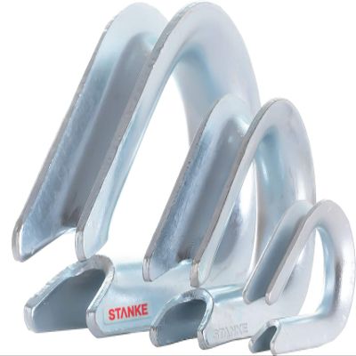 Seilwerk STANKE 25 Galvanized Wire Rope Thimbles, 8 mm