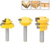 3-Piece Tongue-and-Groove Router Bit Set for Woodworking view 1