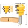 3-Piece Tongue-and-Groove Router Bit Set for Woodworking view 2