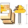 3-Piece Tongue-and-Groove Router Bit Set for Woodworking view 3