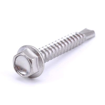 410 Stainless Steel Self-Drilling Hex Screws M5.5 × 50