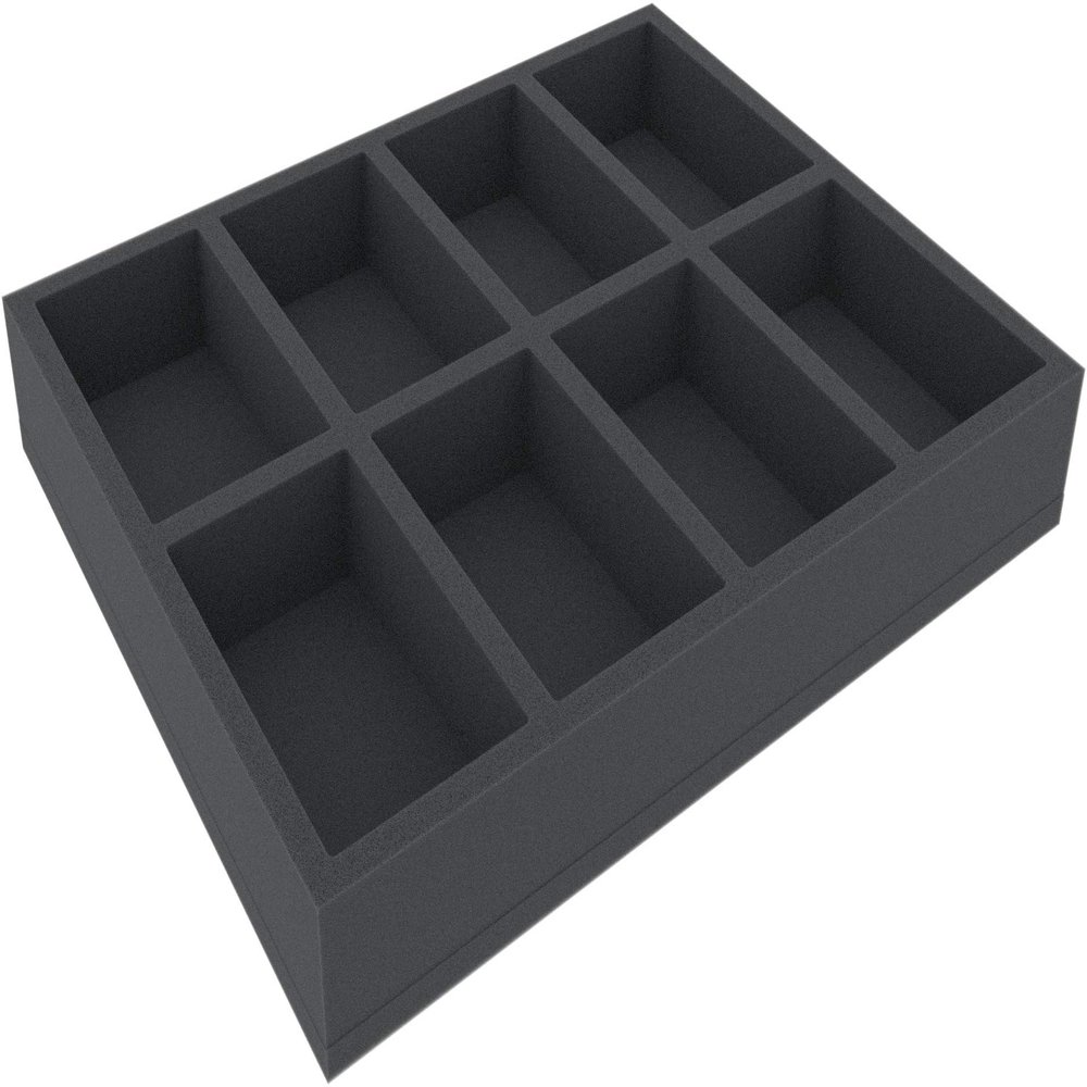 Feldherr FS050A027 Foam Tray for 1:43 Model Cars, 8-Car Capacity