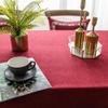 AMCER Outdoor Tablecloth 120 x 205 cm, Red view 3