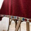 AMCER Outdoor Tablecloth 120 x 205 cm, Red view 4