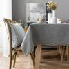 AMCER Rectangular Tablecloth 51 x 94 in, Gray view 2