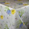 KEVKUS Oilcloth Tablecloth C144491, Colorful Summer Meadow Flowers, Selectable Shape, 140 x 240 cm Rectangular view 1