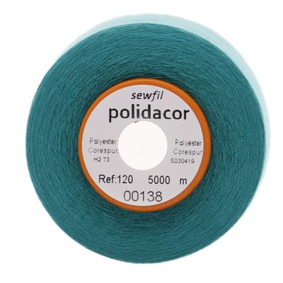 sewfil polidacor 120 Sewing Thread, Polyester, 5,000 m, 0138