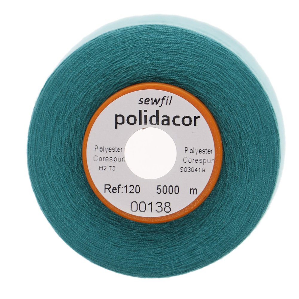 sewfil polidacor 120 Sewing Thread, Polyester, 5,000 m, 0138