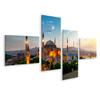 islandburner Canvas Wall Art, Hagia Sophia Museum, Istanbul at Sunrise, Turkey view 1