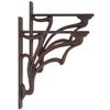 2x Iron Shelf Brackets, 30 cm, Antique Style view 1