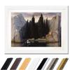 Bilderdepot24 Framed Art Print – Arnold Böcklin, Isle of the Dead, 30 x 20 cm, White Frame view 1