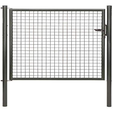 Alberts 650179 Wave Mesh Single Gate, Anthracite Metallic, 125 × 125 cm