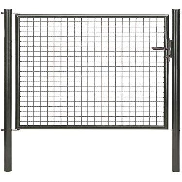Alberts 650179 Wave Mesh Single Gate, Anthracite Metallic, 125 × 125 cm