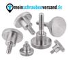 M3 × 16 mm Knurled Screw, High Head, DIN 464, A1 Stainless Steel, 5-Pack view 4