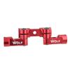 ZSHJGJR Archery Stabilizer Double V-Bar Balancer, Quick-Disconnect, Red view 2