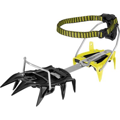 SALEWA Alpinist Pro Crampons, Unisex Adults, Black/Yellow (Multicolor), One Size