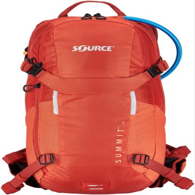 Source Summit 15L Hydration Backpack, Orange, 2022