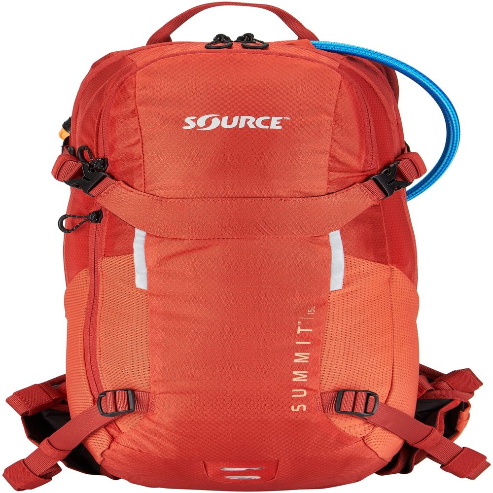 Source Summit 15L Hydration Backpack, Orange, 2022