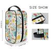 MONTOJ Toiletry Bag, Cosmetic and Makeup Storage Bag with Back-to-School Pattern view 4