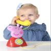 Peppa Pig Toy Phone for Kids, Official Peppa Pig, Pink and Red, Batteries Included (CYP Brands) view 4