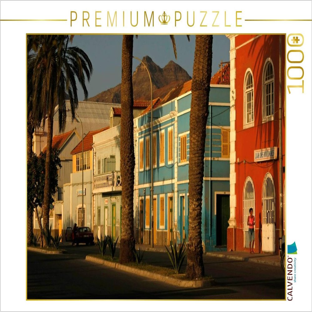 CALVENDO Puzzle Cape Verde, Mindelo, São Vicente Island | 1,000-Piece Jigsaw Puzzle, 64 x 48 cm Photo Puzzle for Happy Hours