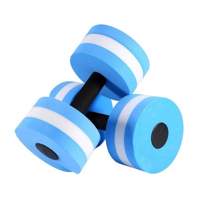 Aqua Fitness Equipment, Adult Swim Dumbbells, Tbest EVA Water Dumbbells, Floating Pool Barbell for Water Aerobics