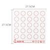 BYFRI Nonstick Silicone Baking Mat for Dough, Pastries and Cakes view 2