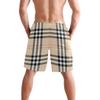 BKEOY Men's Tartan Beach Shorts, Quick-Dry Surf Board Shorts with Mesh Lining, XXL, Multicolor view 3