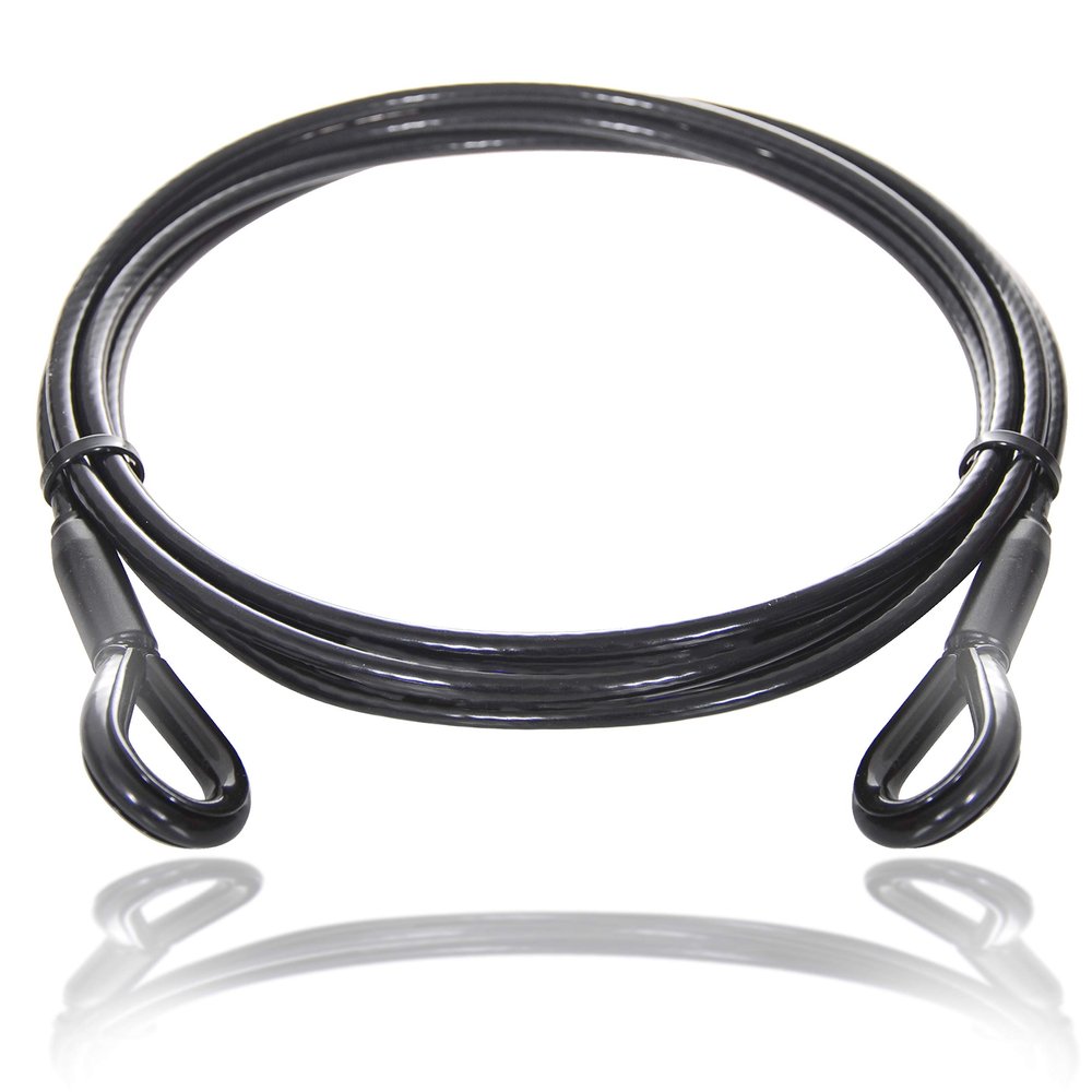 Drahtseile24 Coated Steel Cable for Fitness Equipment, 6 mm (4 to 6), 3.60 m, 220 kg