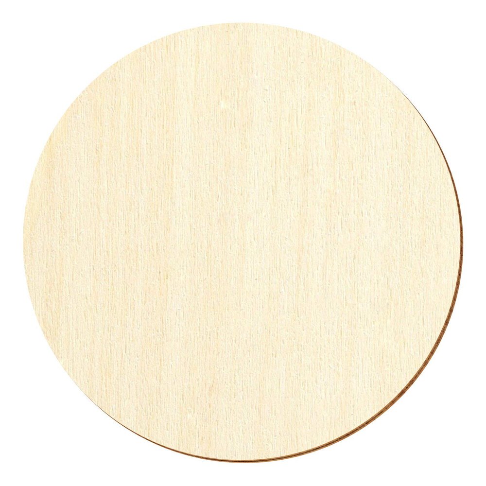 Wooden Discs for Crafts & Décor, 26 cm, 10-Pack