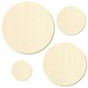 Wooden Discs for Crafts & Décor, 26 cm, 10-Pack view 2