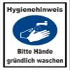 Melis-Folienwerkstatt Wash Hands Sign, 30 x 20 cm, Pre-Drilled, 3 mm PVC Foam Board, 20 VAR S00225-043-A view 1