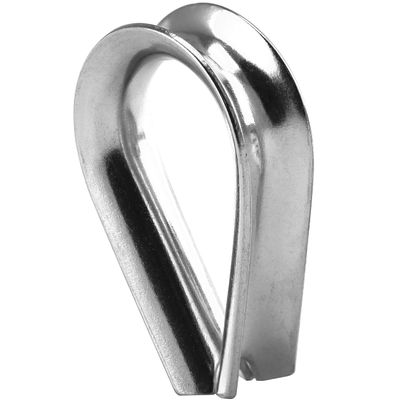 FASTON Stainless Steel Thimbles 4 mm (hnl.), DIN 6899, A4/V4A (5 pcs.)