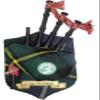 MacNeil Clan Musical Bagpipe Refrigerator Magnet, Made in Scotland view 1