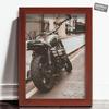 Online-GalleryKing OGK Thirtyfive Picture Frame 49 x 68 cm, Wiped Red, MDF Wood, Anti-Glare Acrylic Glazing, HDF Backing view 2