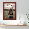 Online-GalleryKing OGK Thirtyfive Picture Frame 49 x 68 cm, Wiped Red, MDF Wood, Anti-Glare Acrylic Glazing, HDF Backing view 3