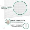 Allesin No-Drill Pleated Blind, Clip-Fit, White, 60 x 180 cm (W x H) view 2