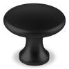 SOTECH DENISE 10-Pack Matte Black Cabinet Knobs view 2