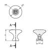 SOTECH DENISE 10-Pack Matte Black Cabinet Knobs view 3