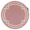 rugsx Elegant Hampton Round Rug, Pink Cream, 140 cm view 4
