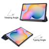 FanTing Case for Samsung Galaxy Tab S6 Lite, Ultra-Thin, with Stand Function, Dark Blue view 4