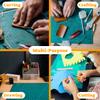 Garden Mile A2 Self-Healing Cutting Mat with Grid Lines, Green view 3