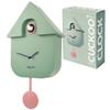FISURA Mint Cuckoo Wall Clock – 3 AA Batteries Not Included, 21.5 x 8 x 41.5 cm view 1