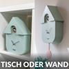 FISURA Mint Cuckoo Wall Clock – 3 AA Batteries Not Included, 21.5 x 8 x 41.5 cm view 4